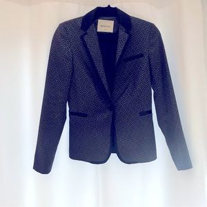 Satin Single Button Blazer by Smart Set